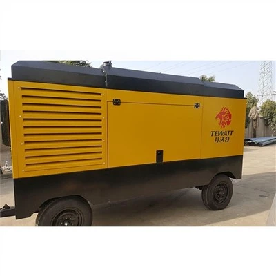 מדחס אוויר מופעל על ידי TEWATT דיזל