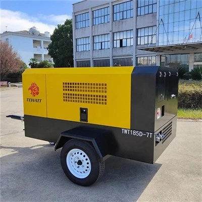 מדחס אוויר נייד עם הזרקת שמן TEWATT
