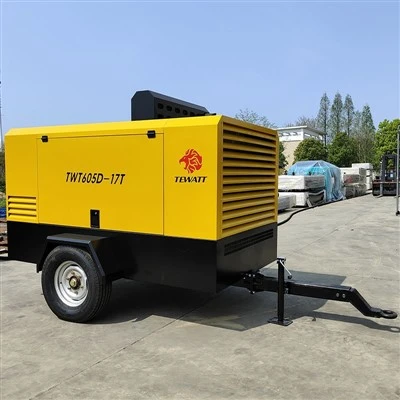 מדחס אוויר לקידוח נייד TEWATT